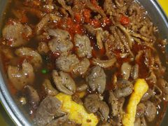 -老红桥炸灌肠牛肚锅烧烤(定福庄店)
