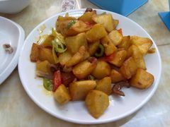 炸土豆块-清真·益鑫羊肉手抓馆(花园北街店)