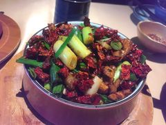 宫爆板筋-山石榴·贵州菜(丰盛里店)