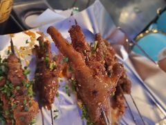 烤鸡爪-火枪手串吧·鹤岗小串涮肚(亦庄店)