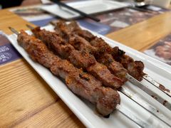 中式烤羊肉串-清真餐厅·回乡麦客