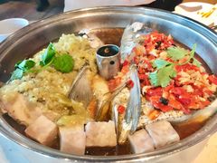经典双椒鱼头-望湘园·湖南菜(宏伊店)
