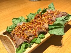 薄荷牛肉卷-一坐一忘云南菜(北京skp店)