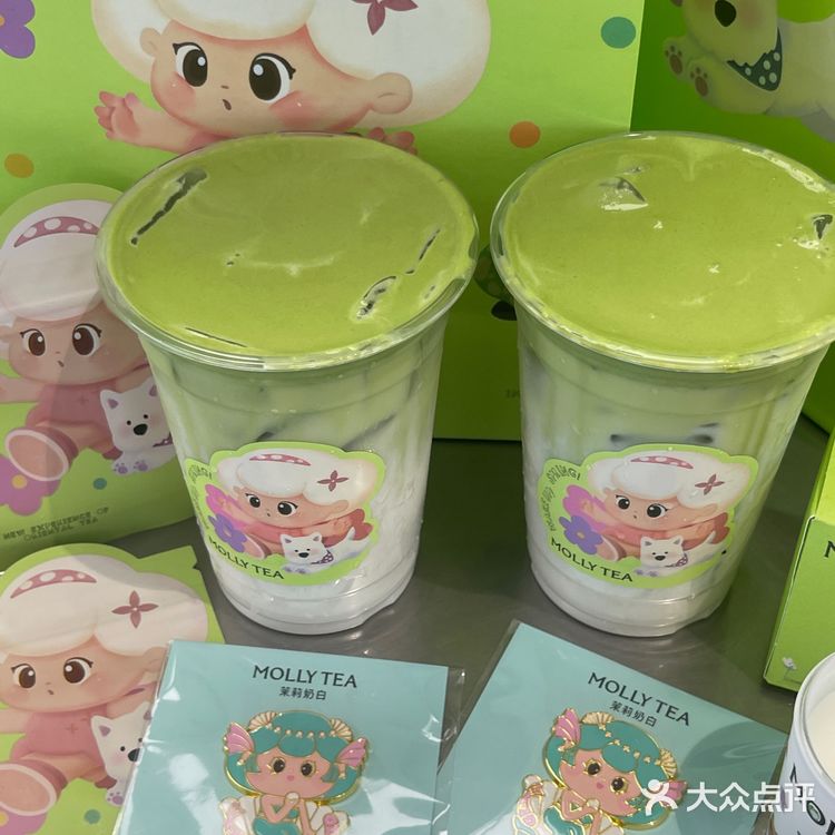 茉莉奶白🍵是春天第一杯抹茶！！