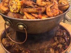 -超越炭火牛蛙火锅鸡(河东店)