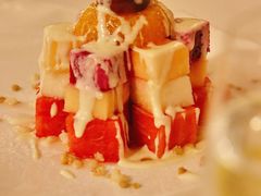 四季水果沙拉配甜美芝士酱汁-欧洲房子(宜必思店)