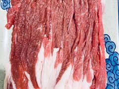 手切苏尼特羊后腿肉-宣武小院涮肉(前门店)