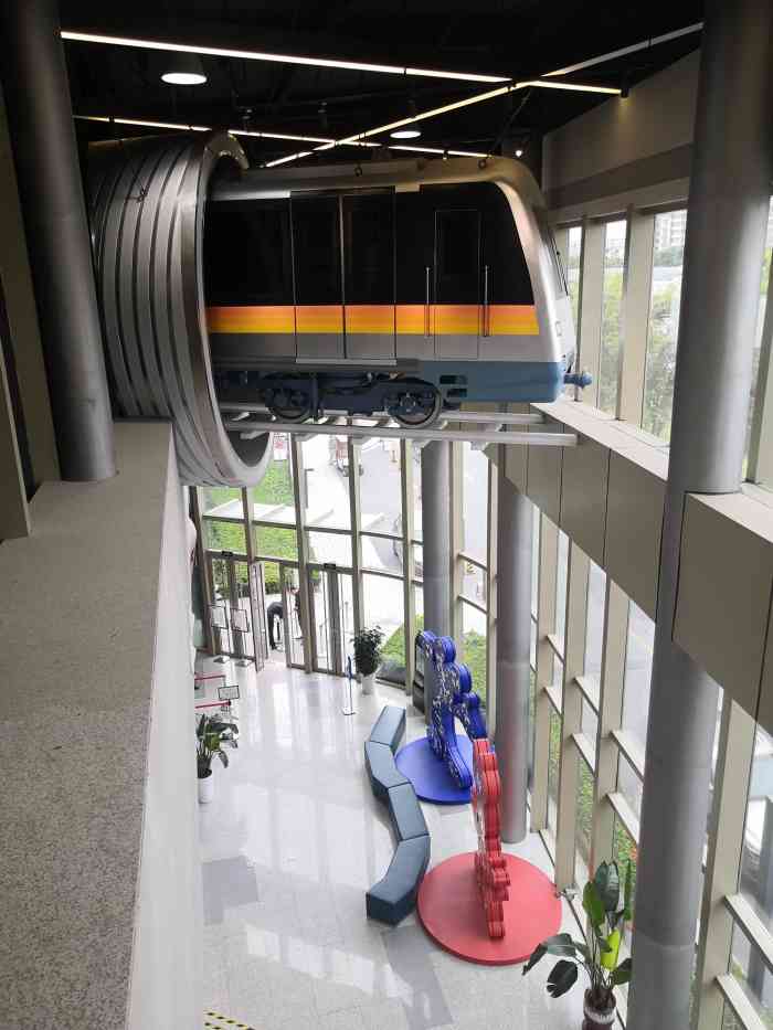 上海地铁博物馆-"在万象城后面,有一个地铁博物馆,很早就被.