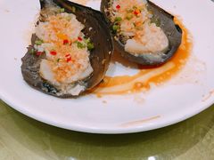 蒜蓉蒸带子-宝宇大连海鲜渔港(金奎大厦店)