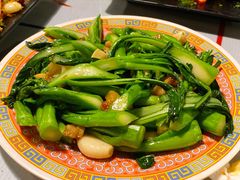猪油渣炒菜心-辉记炭烧海鲜大排档·老字号(福田店)