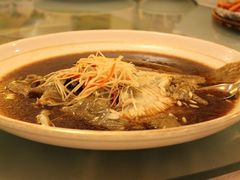 清蒸多宝鱼-成都金沙世纪酒店