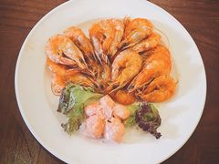 【晚餐】铁板明虾-杭州雅谷泉山庄酒店-餐厅