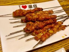 羊肉小串-潮庭·大连海鲜·炭火烧烤·扇贝王(大连店)
