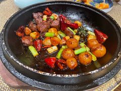 石锅花椒啫牛小排-新荣记(西溪湿地店)