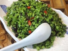 干巴菌炒空心菜-醉云喃