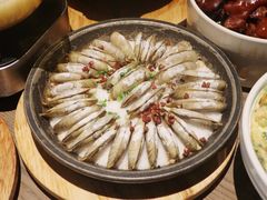 铁板盐煸蛏子-四道菜·福建菜馆(新街口金鹰店)