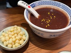桂花豆沙鸡头米-鑫震源·苏式大虾生煎(山塘街店)
