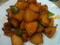 炸土豆块-清真·益鑫羊肉手抓馆(花园北街店)