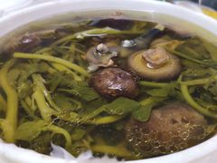 西洋菜花菇炖脊骨鸡-海鲜街菜馆(海珠南路店)