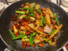 干锅肥肠-蜀都丰 川菜·水煮活鱼(万象九宜城店)
