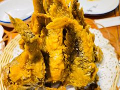 干炸黄花鱼-盛合顺羊汤(滑翔路店)