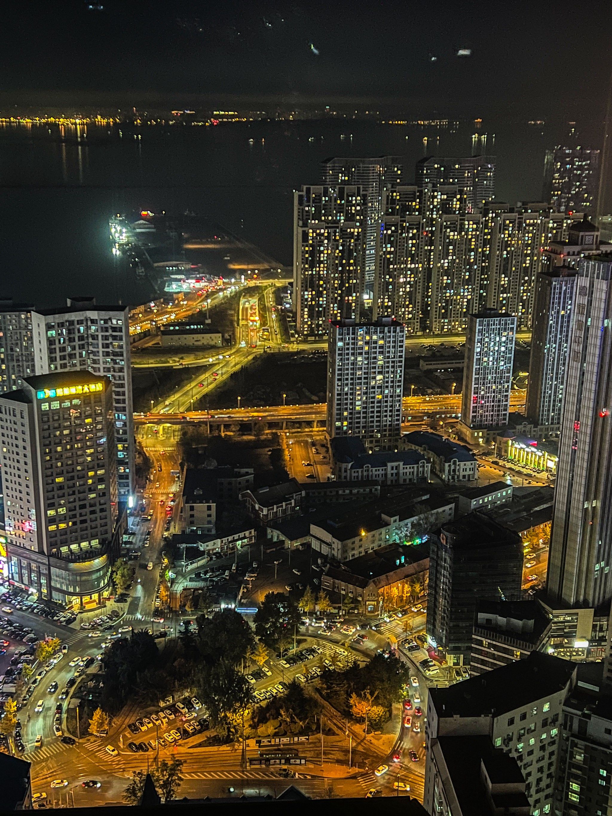 大连📍59层俯瞰超美夜景🌃浪漫至极💕