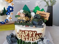 -卡比儿童蛋糕·心意定制·低脂零卡糖动物奶油FancyBALLOON(滨海店)