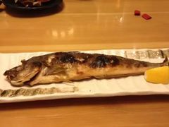 盐烤秋刀鱼-王鼎精致料理铁板烧(世博源店)