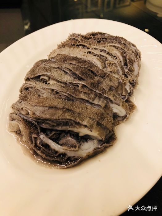 涮肉(世博大道总店)-鲜牛百叶-菜-鲜牛百叶图片-上海美食-大众点评网