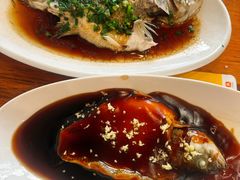 西湖醋鱼草鱼一鱼两吃-百家鲜·杭帮菜