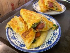 韭菜蛋饼-老客满蛋饼(双塔市集店)