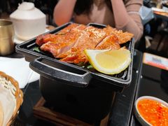 炭烤秘制猪颈肉-simply thai天泰(静安嘉里中心店)