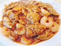 虾仁独面筋-奥华餐厅·老张记(台基厂店)