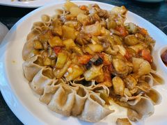 酸菜茄条扒莜面-紫泥369粗粮季(鼓楼店)