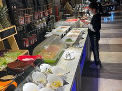 自助取餐区-万达文华酒店·美食汇自助餐厅
