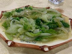 蒜蓉炒生菜-标记美食新鲜猪杂(兴南大道店)