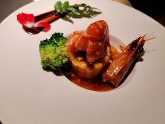 浇汁大明虾-卯时·龙光雅宴·精致锡帮菜(惠山古镇店)