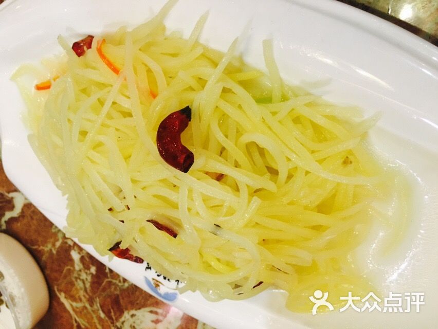 北疆饭店(玉函店)-土豆丝图片-济南美食-大众点评网