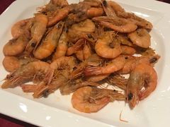 咸蛋黄海中虾-蜈支洲岛珊瑚酒店临海阁中餐厅