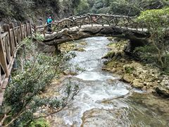 -小七孔景区-六十八级跌水瀑布