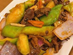 丝瓜炒鹅杂-大唐靓汤江门私房菜(景田店)
