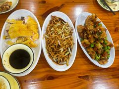 香干肉丝-水根饭店