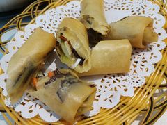 五香肉丝炸春卷-点红点绿茗点居(客村店)