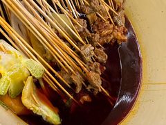 -拈签一笑黄牛肉辣卤串串