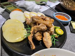 -草家酱蟹炭火烤肉店(珲春南路一店)