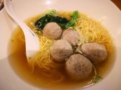 牛肉丸面-庆记香港烧味小馆(浦东机场店)