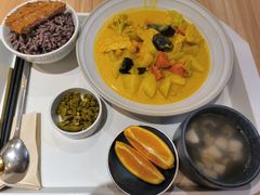 咖喱排饭-轻蔬不用等·素食(江苏路店)