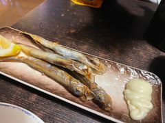 烤多春鱼-日本料理神拉面