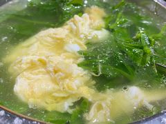 豌豆尖鸡蛋汤-弓虽昌焖烧鸡(大竹林店)