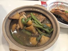 家常排骨炖豆角-嘉和一品粥(津华昌道店)